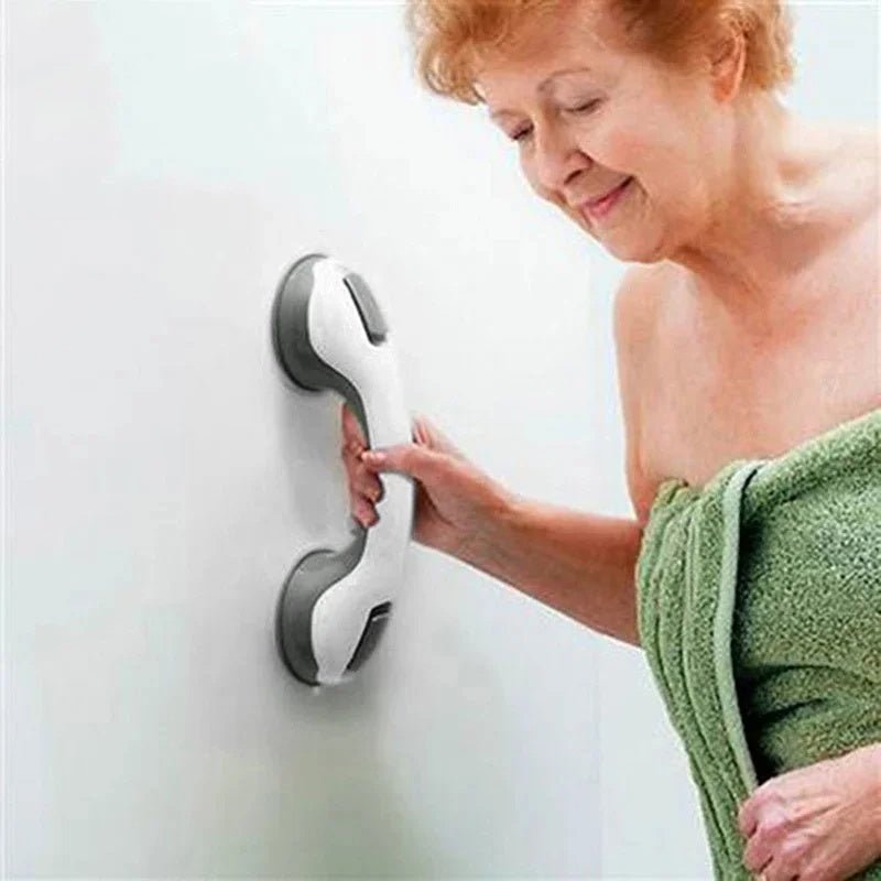 SoutienFixe – Barre d'appui à ventouse ultra sécurisée pour salle de bain - Hommfer