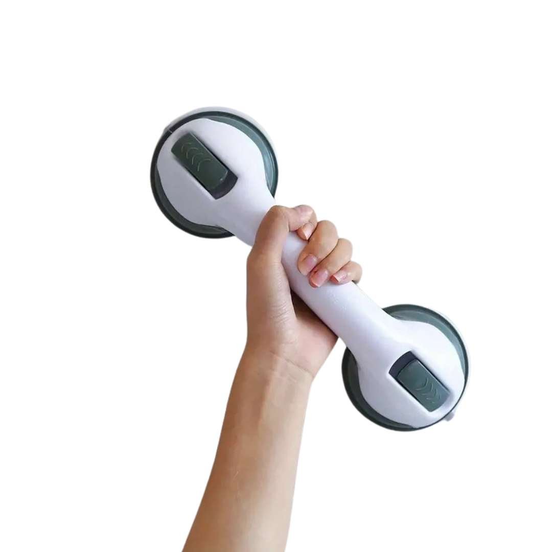 SoutienFixe – Barre d'appui à ventouse ultra sécurisée pour salle de bain - Hommfer