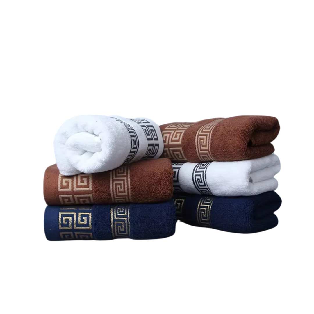 BelleForge – Lot de serviettes en coton | 2 pièces - Hommfer