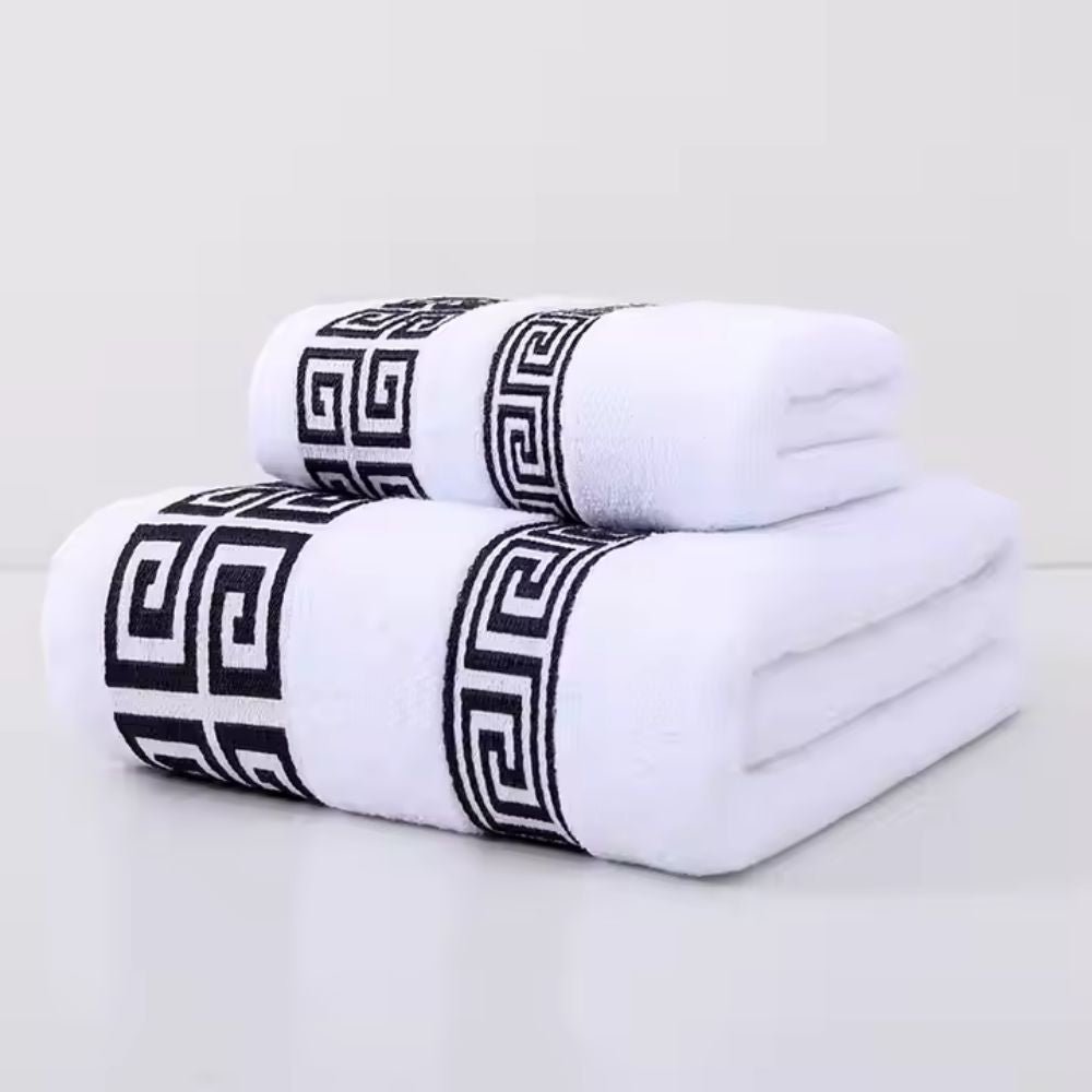 BelleForge – Lot de serviettes en coton | 2 pièces - Hommfer