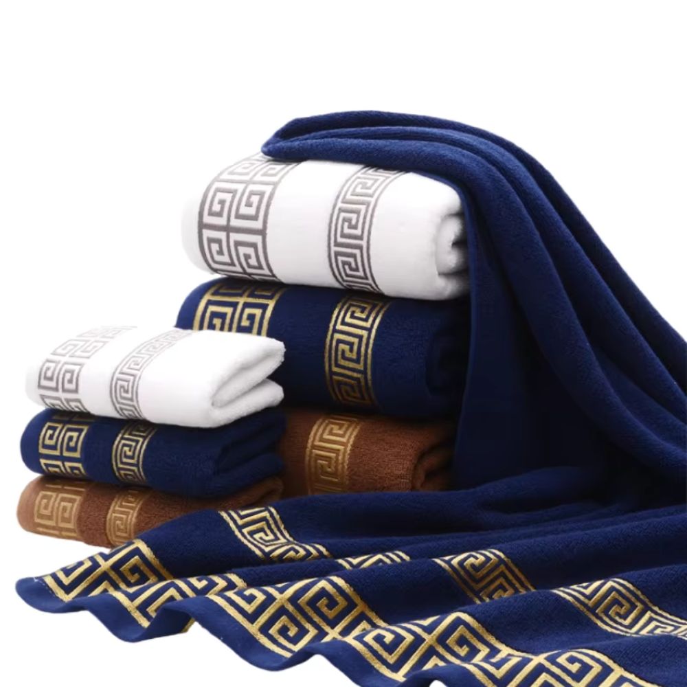 BelleForge – Lot de serviettes en coton | 2 pièces - Hommfer