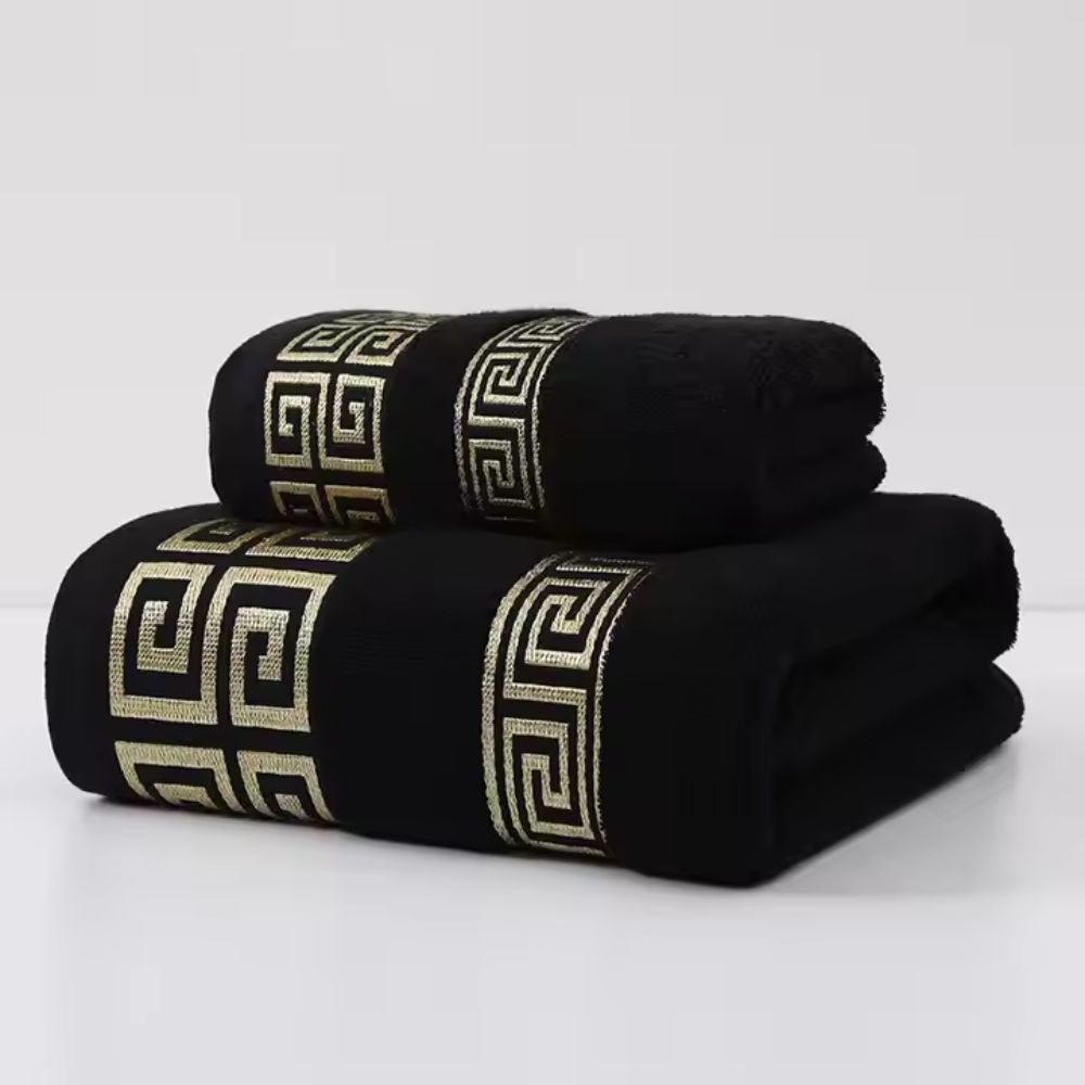 BelleForge – Lot de serviettes en coton | 2 pièces - Hommfer