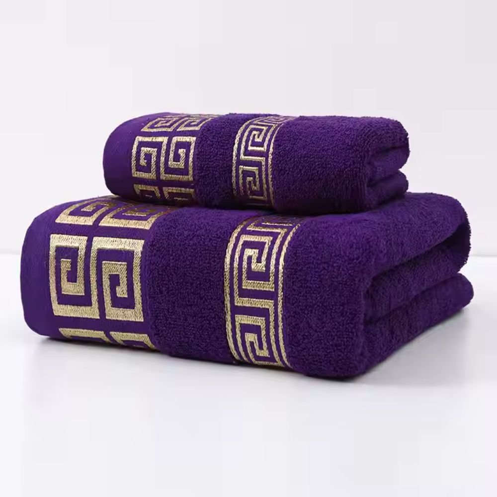BelleForge – Lot de serviettes en coton | 2 pièces - Hommfer