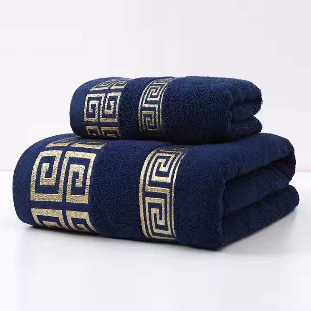 BelleForge – Lot de serviettes en coton | 2 pièces - Hommfer