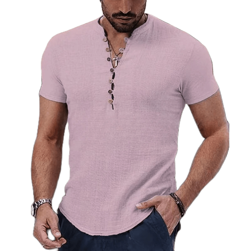 Chemise en mélange de lin ENZO CONTI LUXE - Hommfer