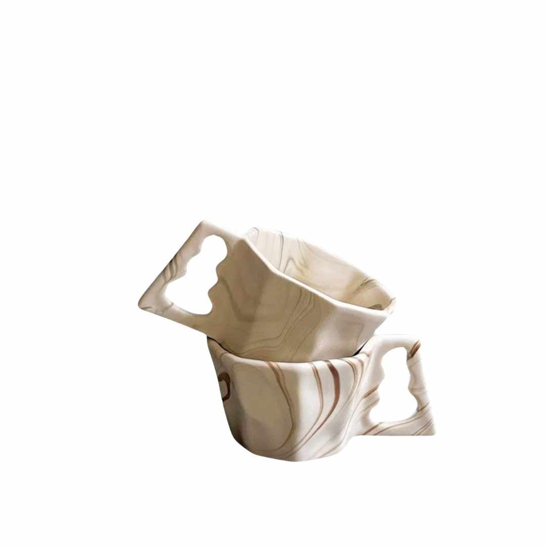 ÉclatOcto – Tasse Octogonale Moderne - Hommfer