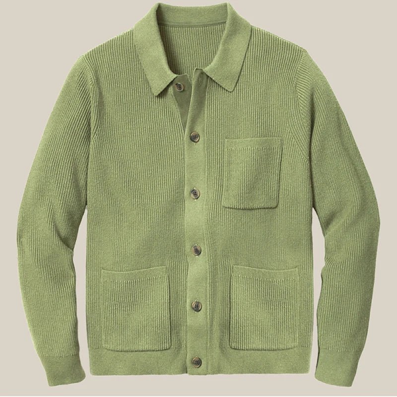 Evergreen Luxe Knit Cardigan - Hommfer