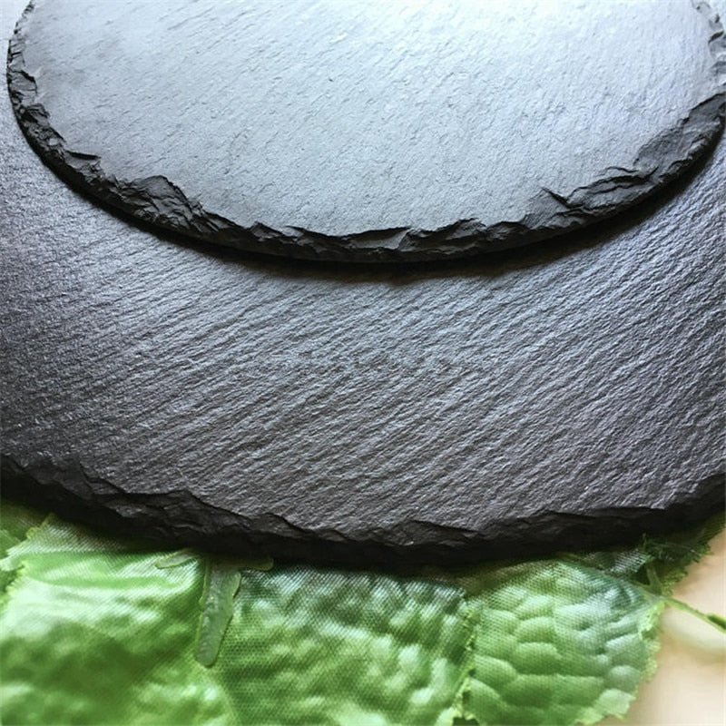 Hommfer – Assiette Élégante en Ardoise Naturelle - Hommfer
