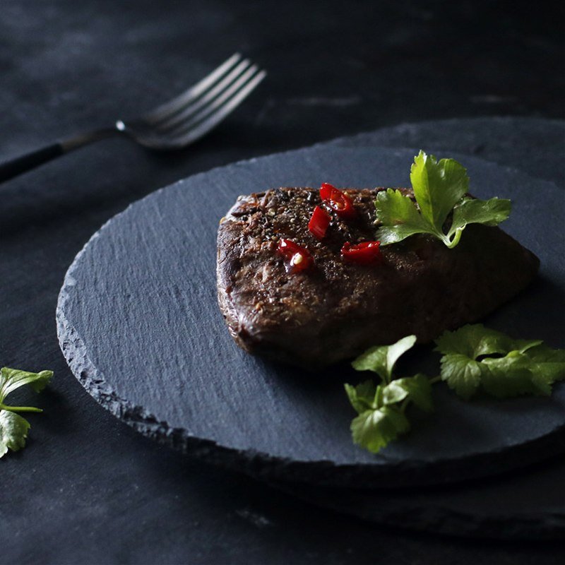 Hommfer – Assiette Élégante en Ardoise Naturelle - Hommfer