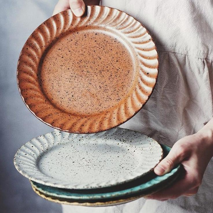 Hommfer – Assiette Texturée à Pois - Hommfer