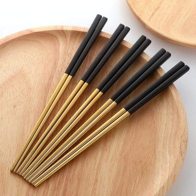 Hommfer – Baguettes Japonaises Élégantes en Bois - Hommfer