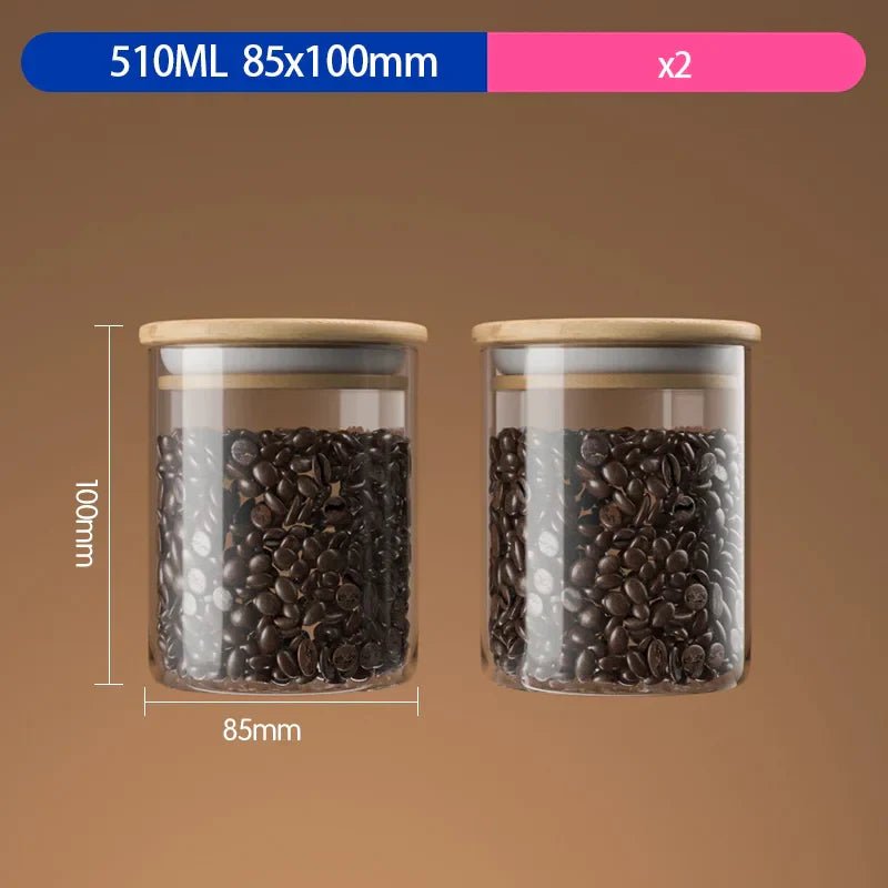 Hommfer - Bocal Hermétique en Verre - Hommfer