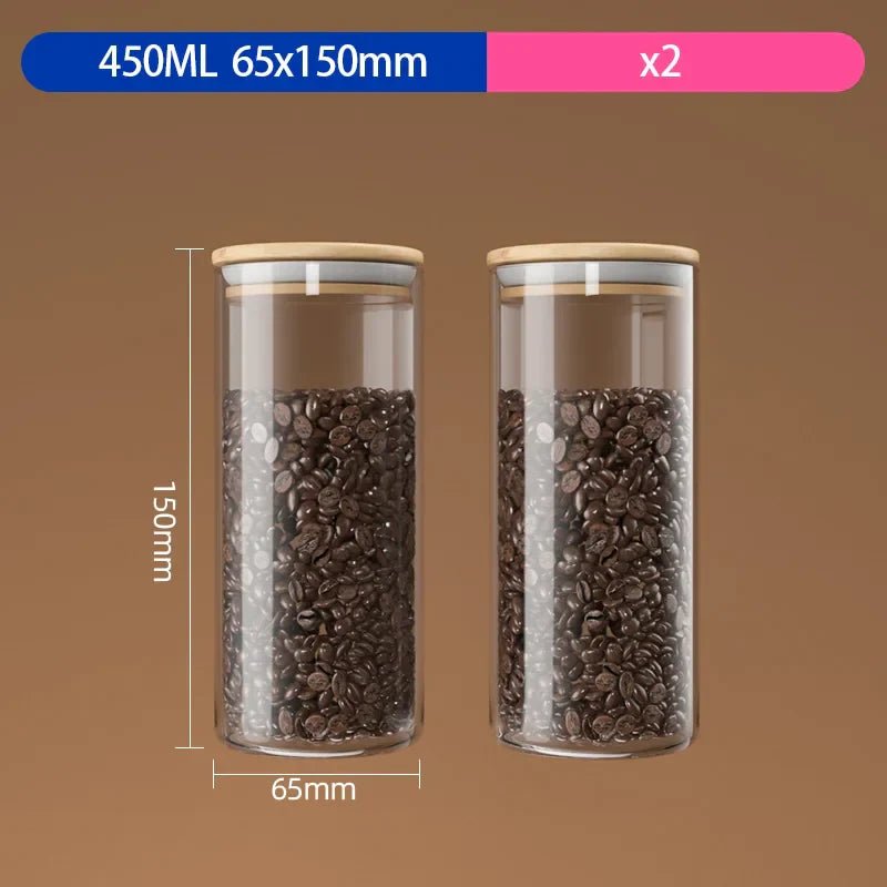 Hommfer - Bocal Hermétique en Verre - Hommfer