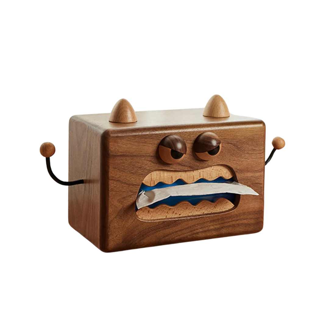 Hommfer - Boîte à Mouchoirs en Bois Unique - Hommfer