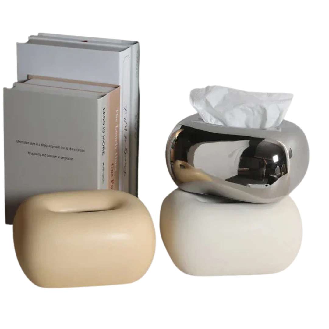 Hommfer – Boîte à Mouchoirs en Céramique Contemporaine - Hommfer