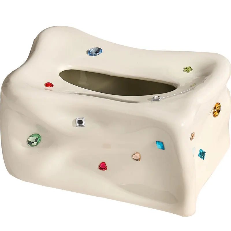 Hommfer – Boîte à Mouchoirs en Porcelaine Luxe - Hommfer