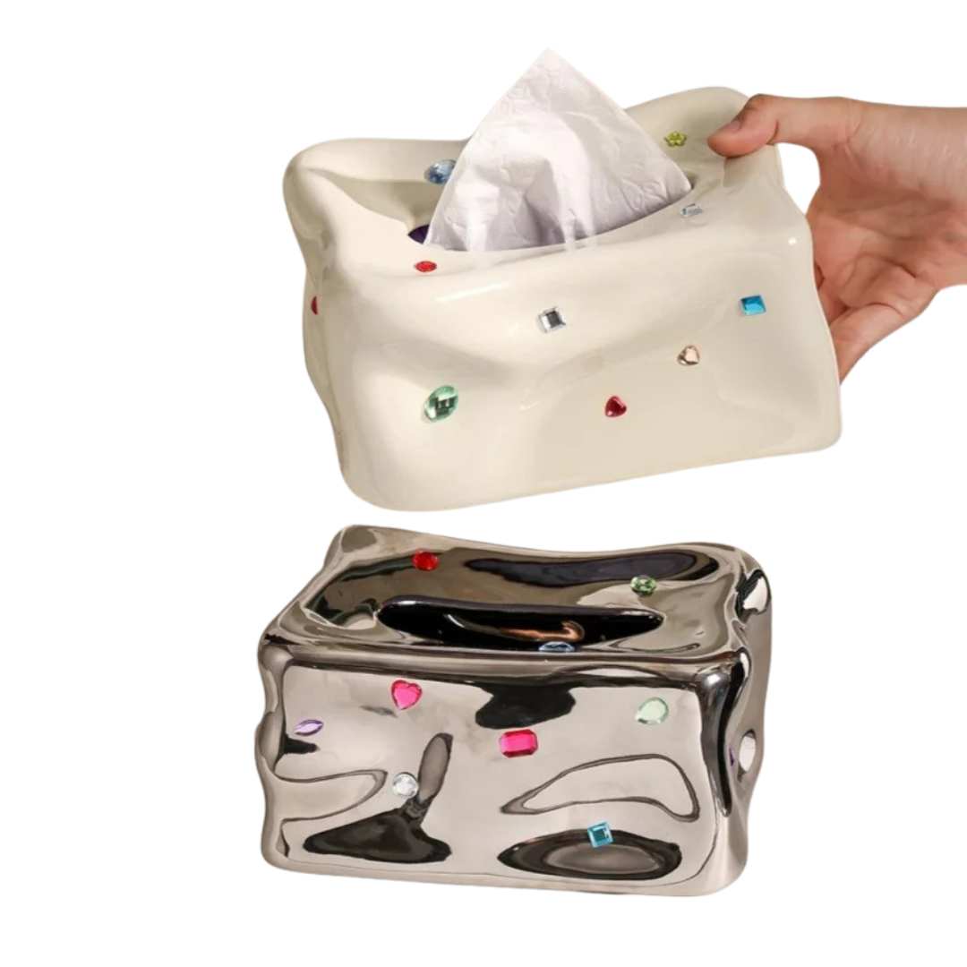 Hommfer – Boîte à Mouchoirs en Porcelaine Luxe - Hommfer