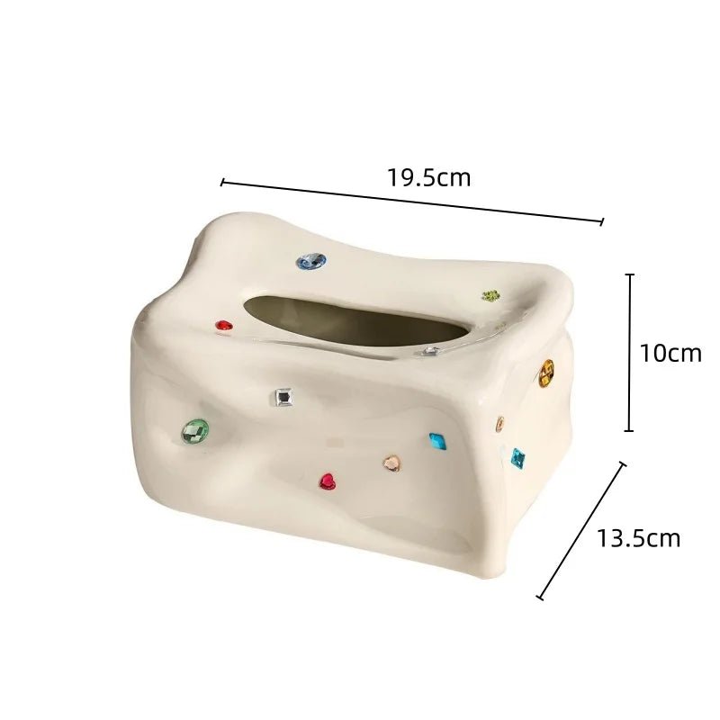 Hommfer – Boîte à Mouchoirs en Porcelaine Luxe - Hommfer