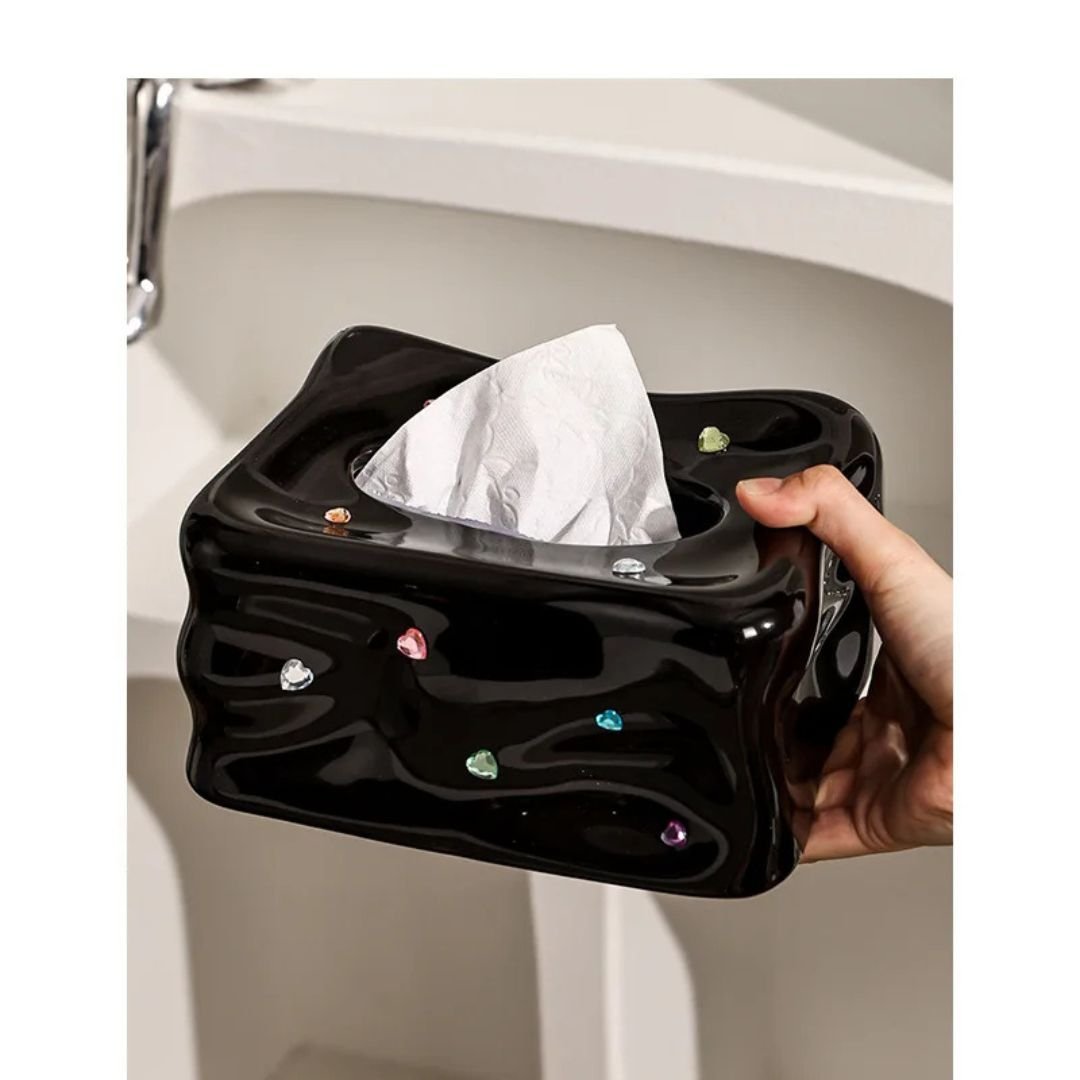 Hommfer – Boîte à Mouchoirs en Porcelaine Luxe - Hommfer