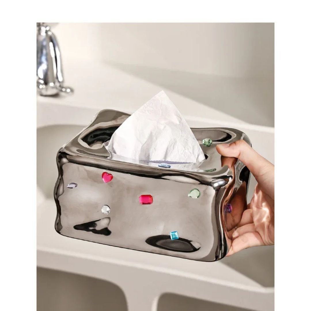 Hommfer – Boîte à Mouchoirs en Porcelaine Luxe - Hommfer