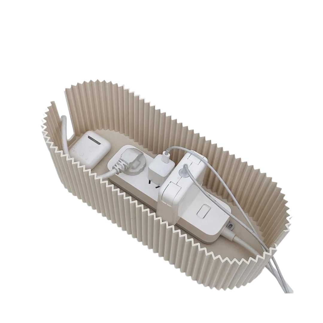 Hommfer – Boîte Organisatrice Câbles et Chargeurs Nordique - Hommfer