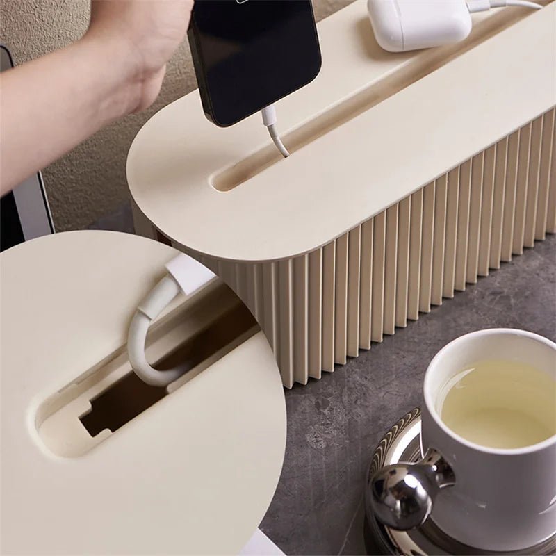 Hommfer – Boîte Organisatrice Câbles et Chargeurs Nordique - Hommfer