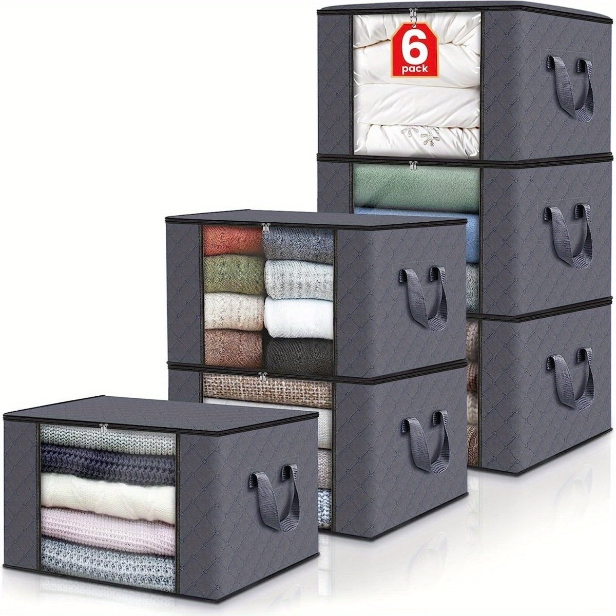 Hommfer – Boîtes de Rangement Pliables Grande Capacité - Hommfer
