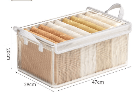 Hommfer – Boîtes de Rangement Transparentes en Plastique (Set de 4) - Hommfer
