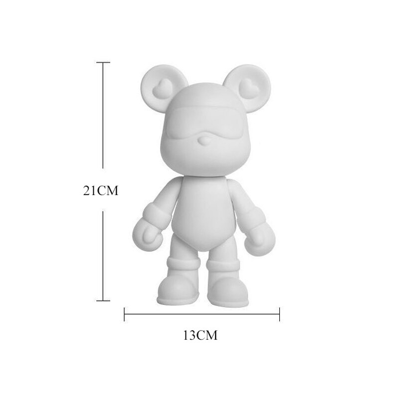 Hommfer - Bol décoratif en porcelaine ours - Hommfer