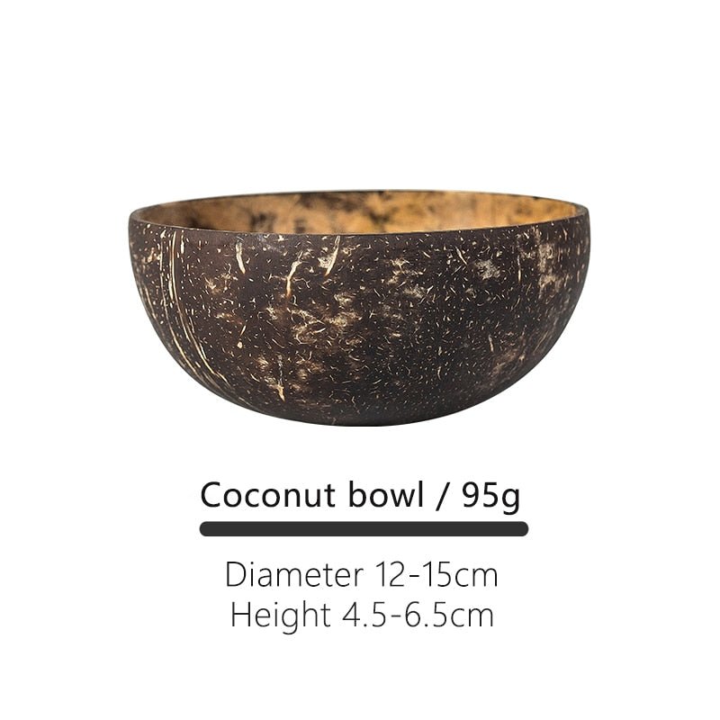 Hommfer – Bols en Coquilles en Noix de Coco Naturelles - Hommfer