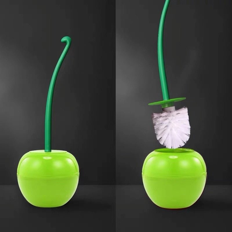 Hommfer – Brosse de Toilette Nordique Cerise avec Support Élégant - Hommfer