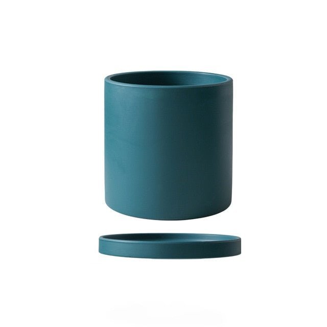 Hommfer – Cache - Pot en Céramique avec Soucoupe - Hommfer