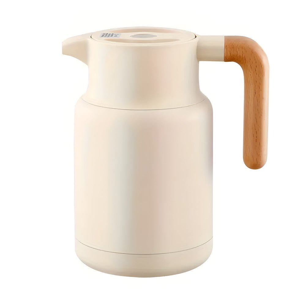 Hommfer – Carafe Isotherme avec Poignée en Bois - Hommfer