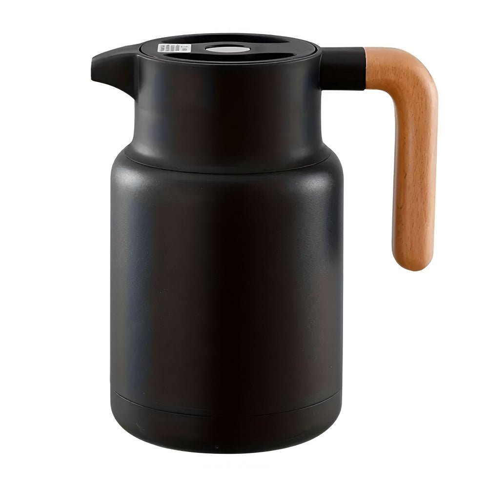Hommfer – Carafe Isotherme avec Poignée en Bois - Hommfer