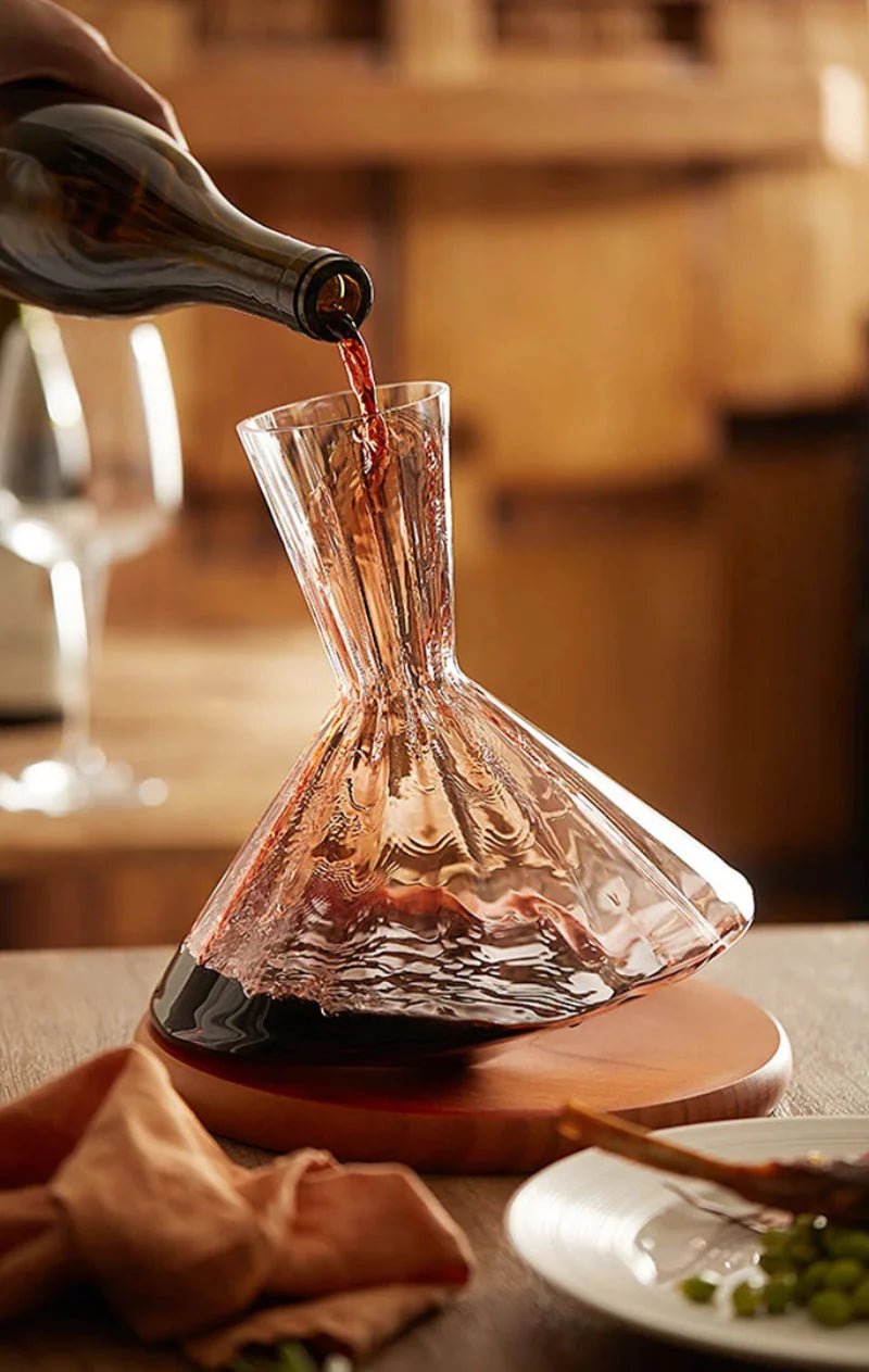 Hommfer – Carafe Rotative en Verre 350 ml pour le Salon - Hommfer