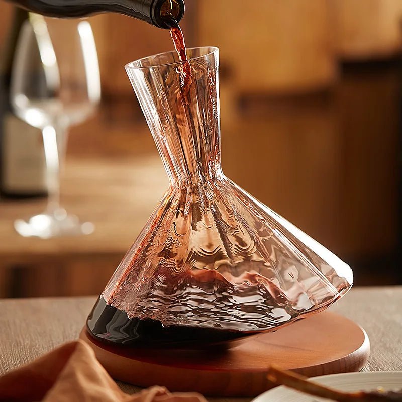 Hommfer – Carafe Rotative en Verre 350 ml pour le Salon - Hommfer
