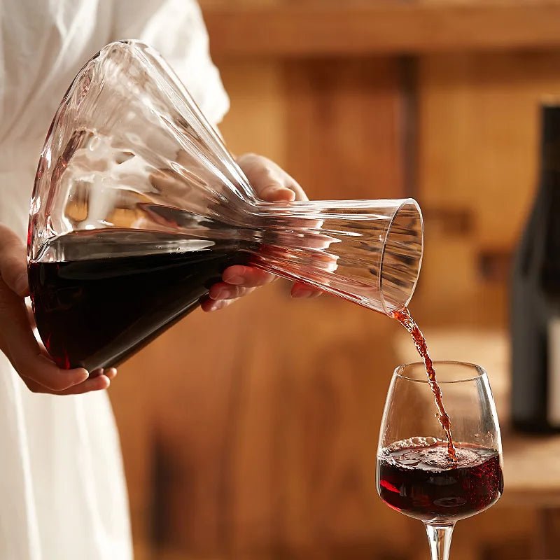 Hommfer – Carafe Rotative en Verre 350 ml pour le Salon - Hommfer