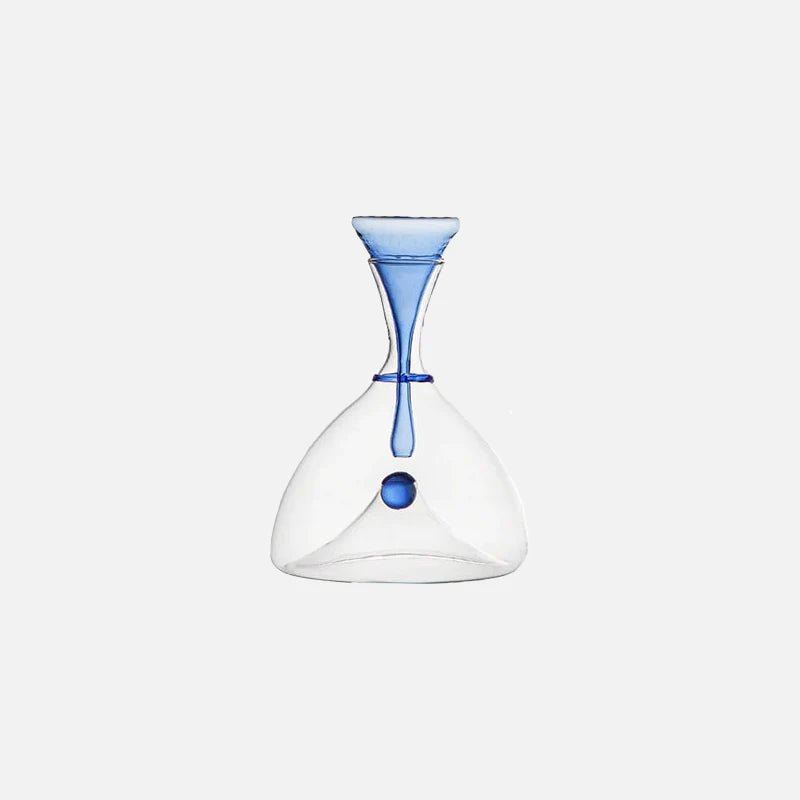 Hommfer – Carafe soufflée à la main avec bouchon décoratif - Hommfer
