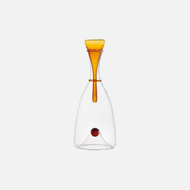Hommfer – Carafe soufflée à la main avec bouchon décoratif - Hommfer