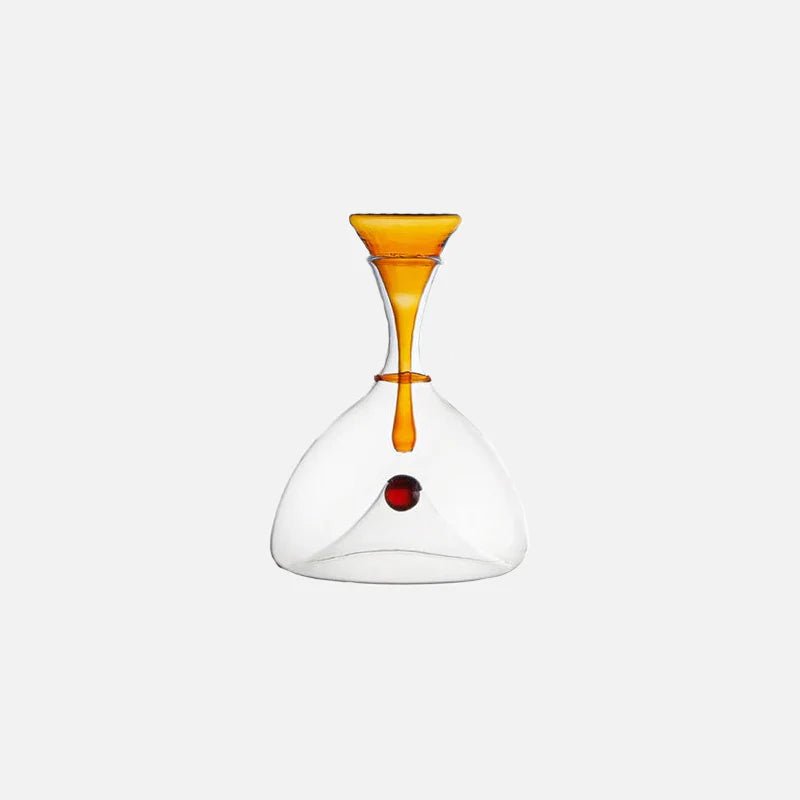 Hommfer – Carafe soufflée à la main avec bouchon décoratif - Hommfer