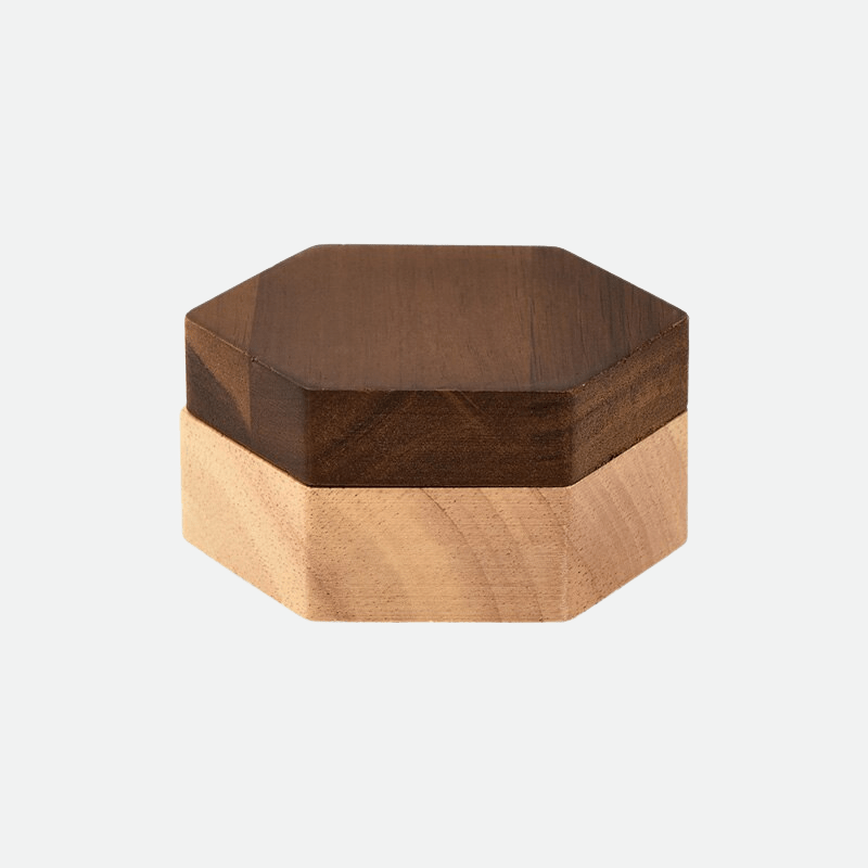 Hommfer – Cendrier en Bois Bicolore - Hommfer