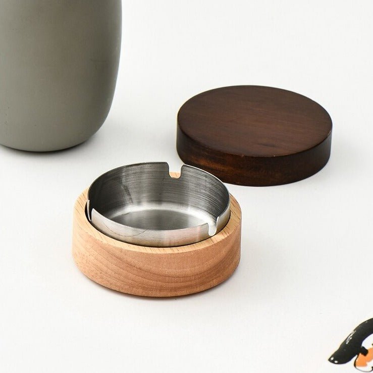Hommfer – Cendrier en Bois Bicolore - Hommfer