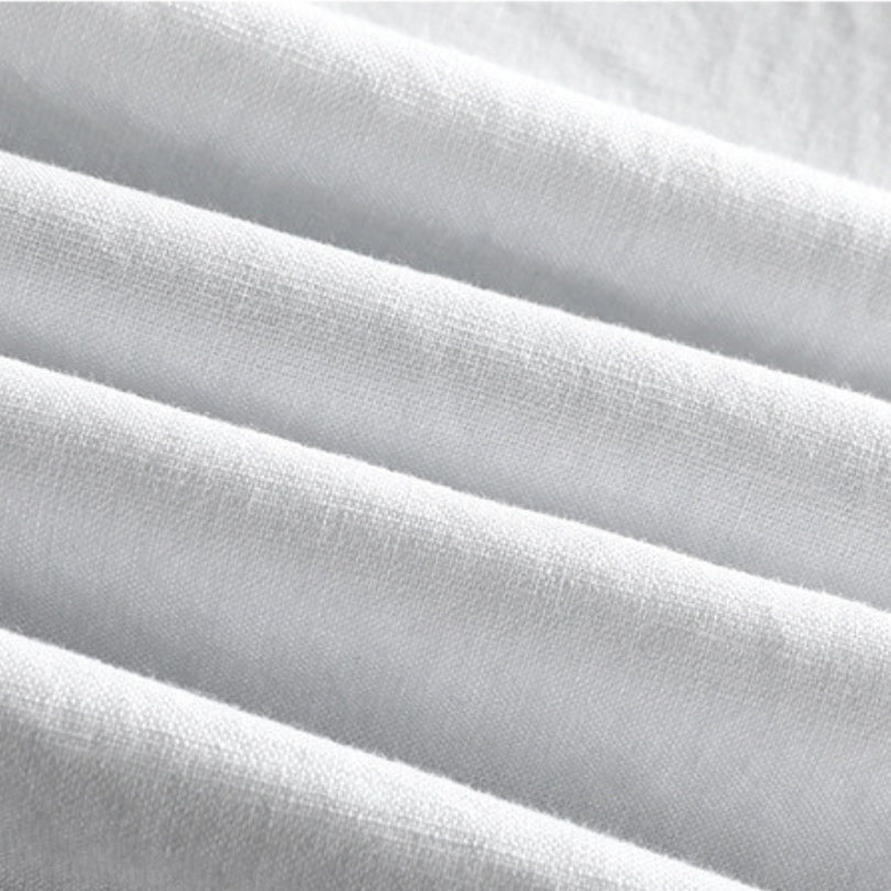 Hommfer - Chemise Nukada en Lin et Coton - Style Japonais Polyvalent - Hommfer