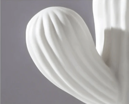 Hommfer – Collection de Cactus en Porcelaine Blanche - Hommfer