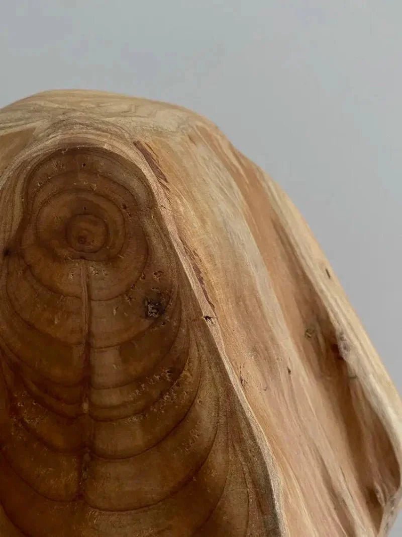 Hommfer – Coupe à Fruits en Bois Naturel Sculpté - Hommfer