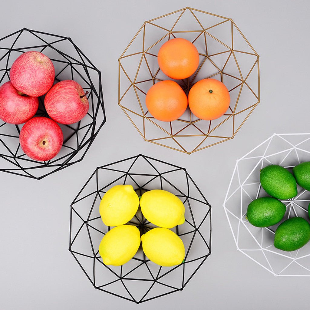 Hommfer - Coupe à fruits ouverte | Design géométrique - Hommfer