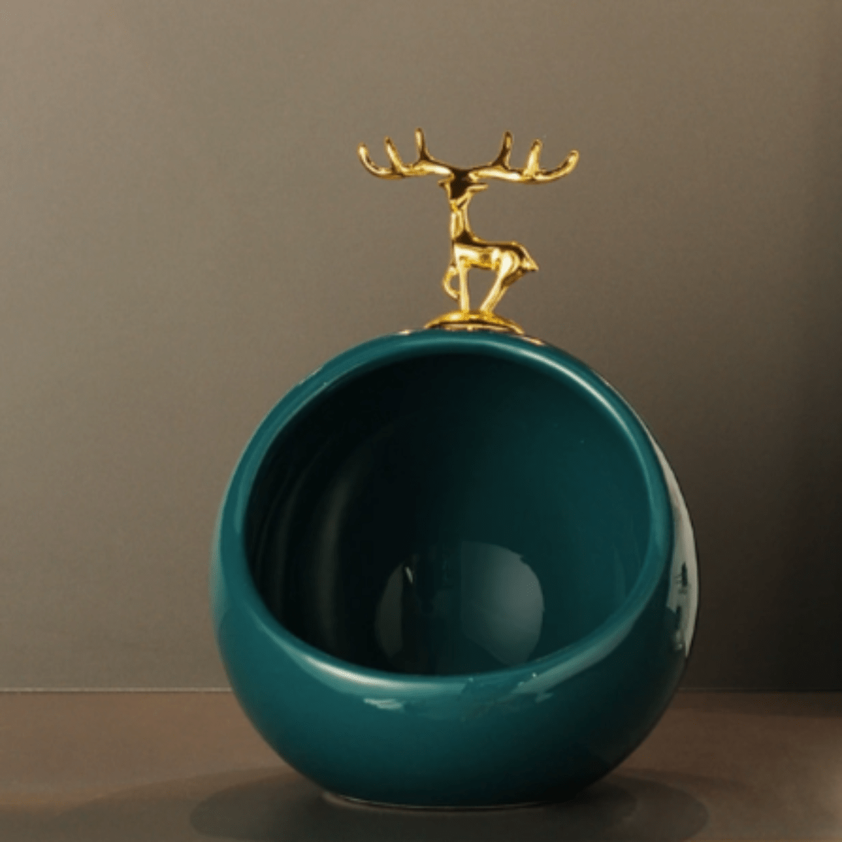 Hommfer – Coupelle Décorative en Céramique avec Motif de Cerf - Hommfer