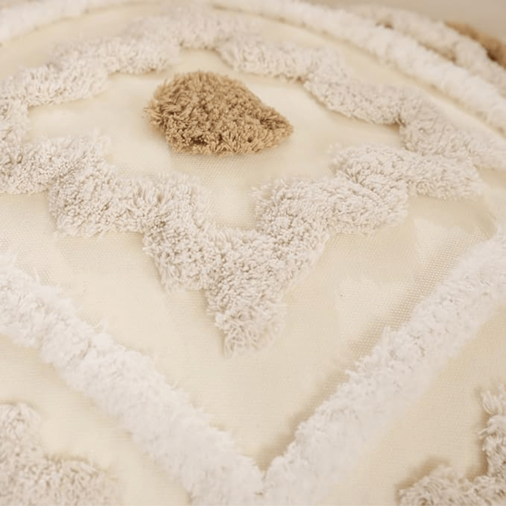 Hommfer – Coussin Bohème à Franges - Hommfer