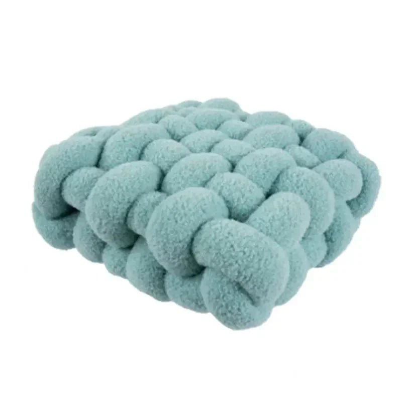 Hommfer – Coussin Nœud Nordique Coloré et Doux - Hommfer