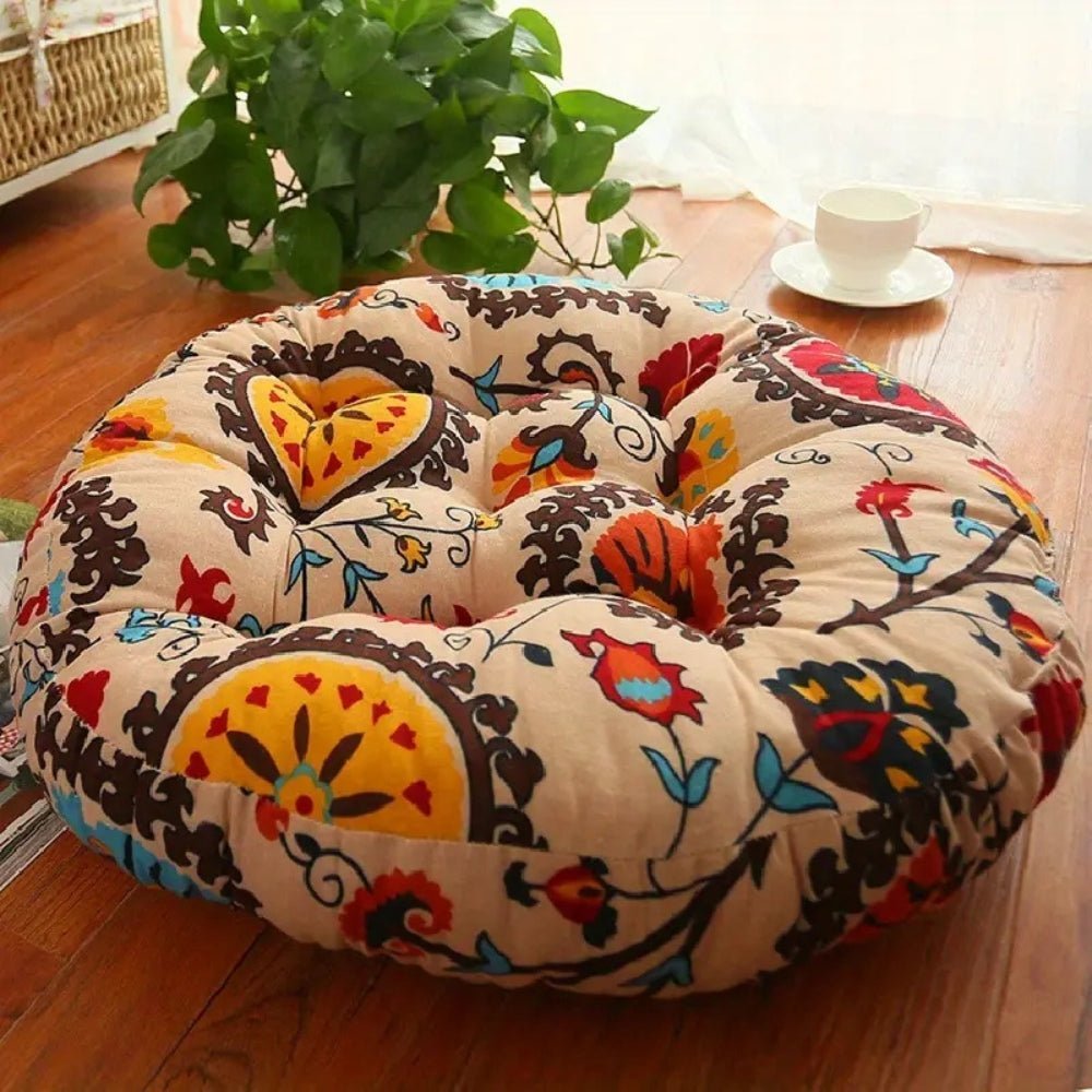 Hommfer - Coussin Rond Boho - Confort Polyvalent - Hommfer